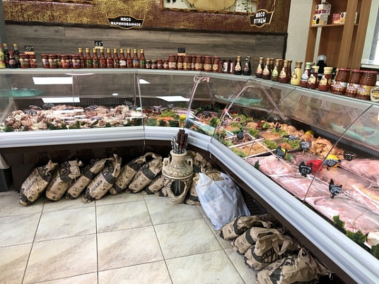 Империя Мяса ул. Каскадная . Витрины SIGMA