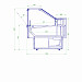 Холодильная витрина SIGMA 1250 М BASIC CUBE - IN (787)